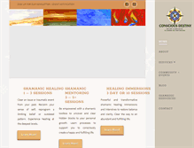 Tablet Screenshot of consciousdestiny.org